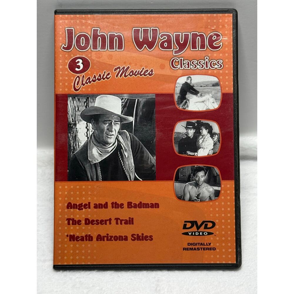 John Wayne Classics 3 Classic Movies DVD Western Angel and the Badman 2009